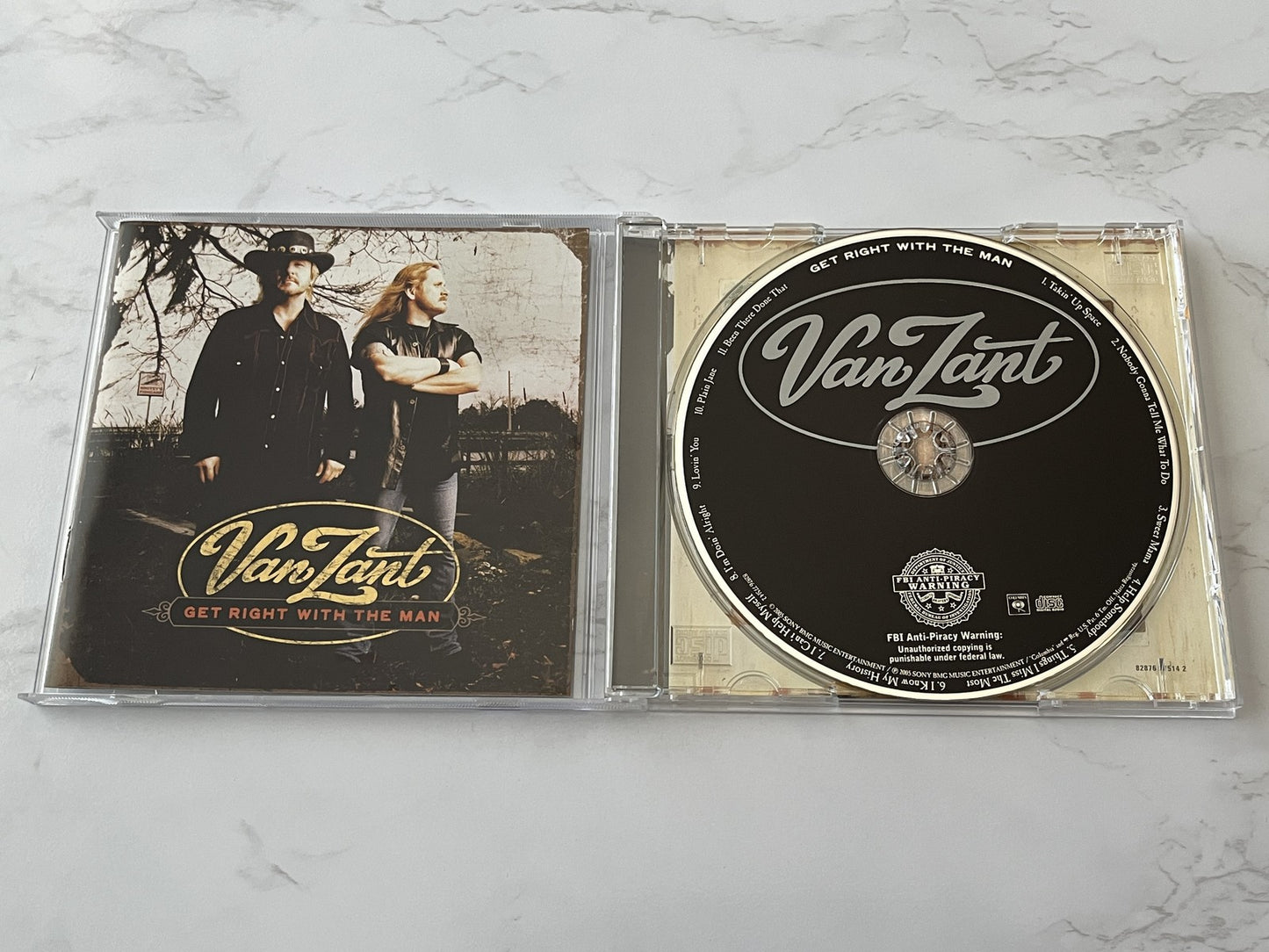 Van Zant – Get Right With The Man (2005) [ORIGINAL USA PRESS]
