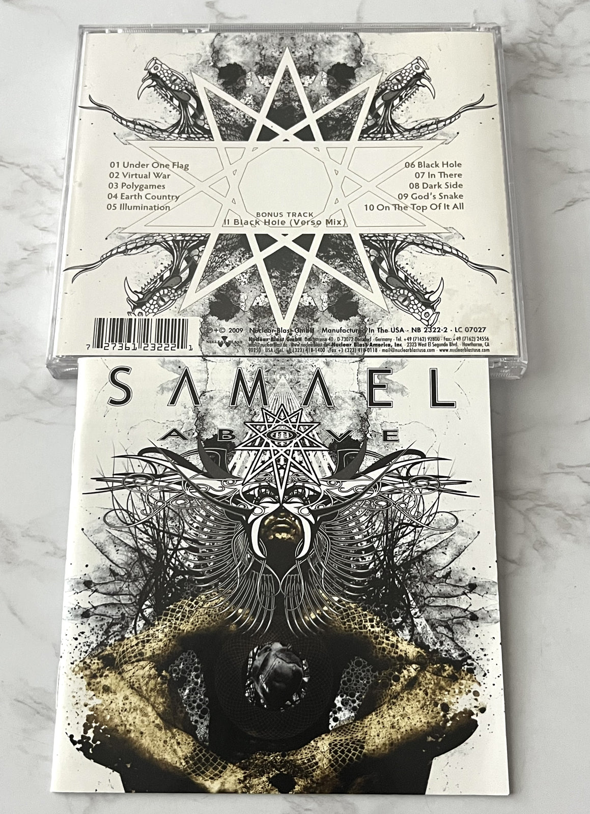 Samael – Above (2009) [ORIGINAL USA PRESS]