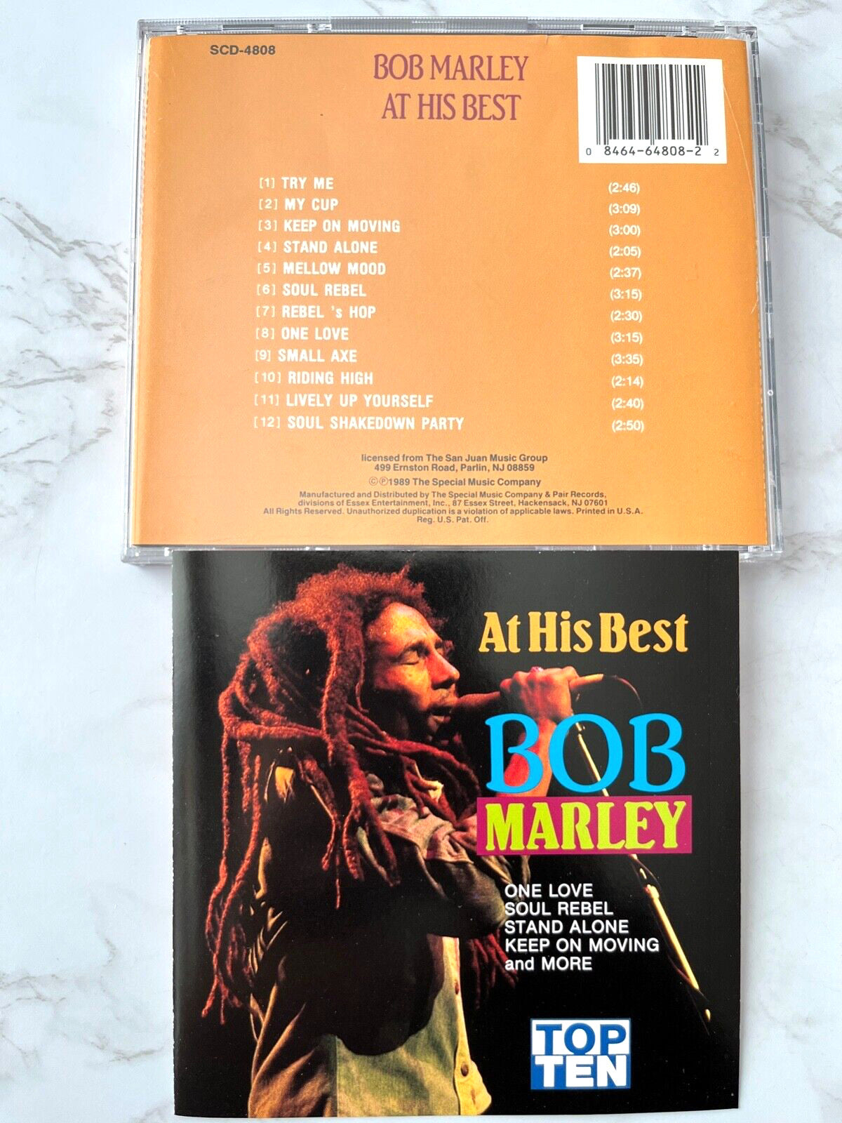 Bob Marley – At His Best (1989) [ORIGINAL USA PRESS]