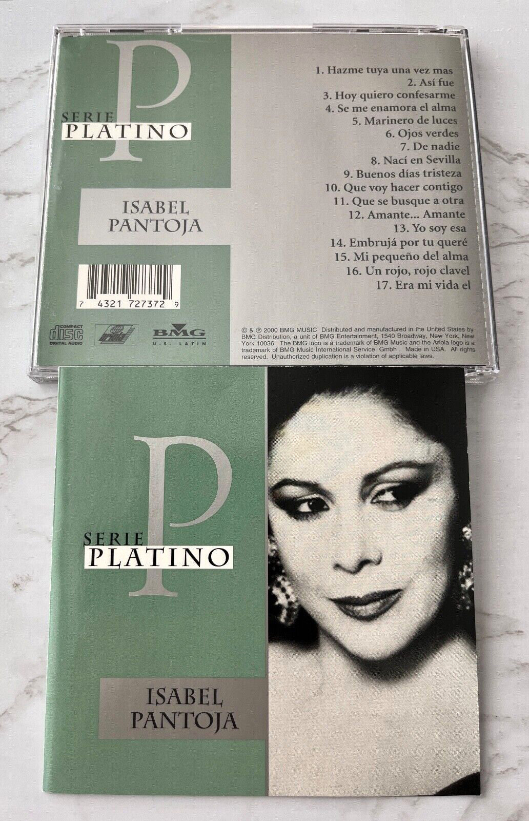 Isabel Pantoja – Serie Platino (2000) [ORIGINAL USA PRESS]