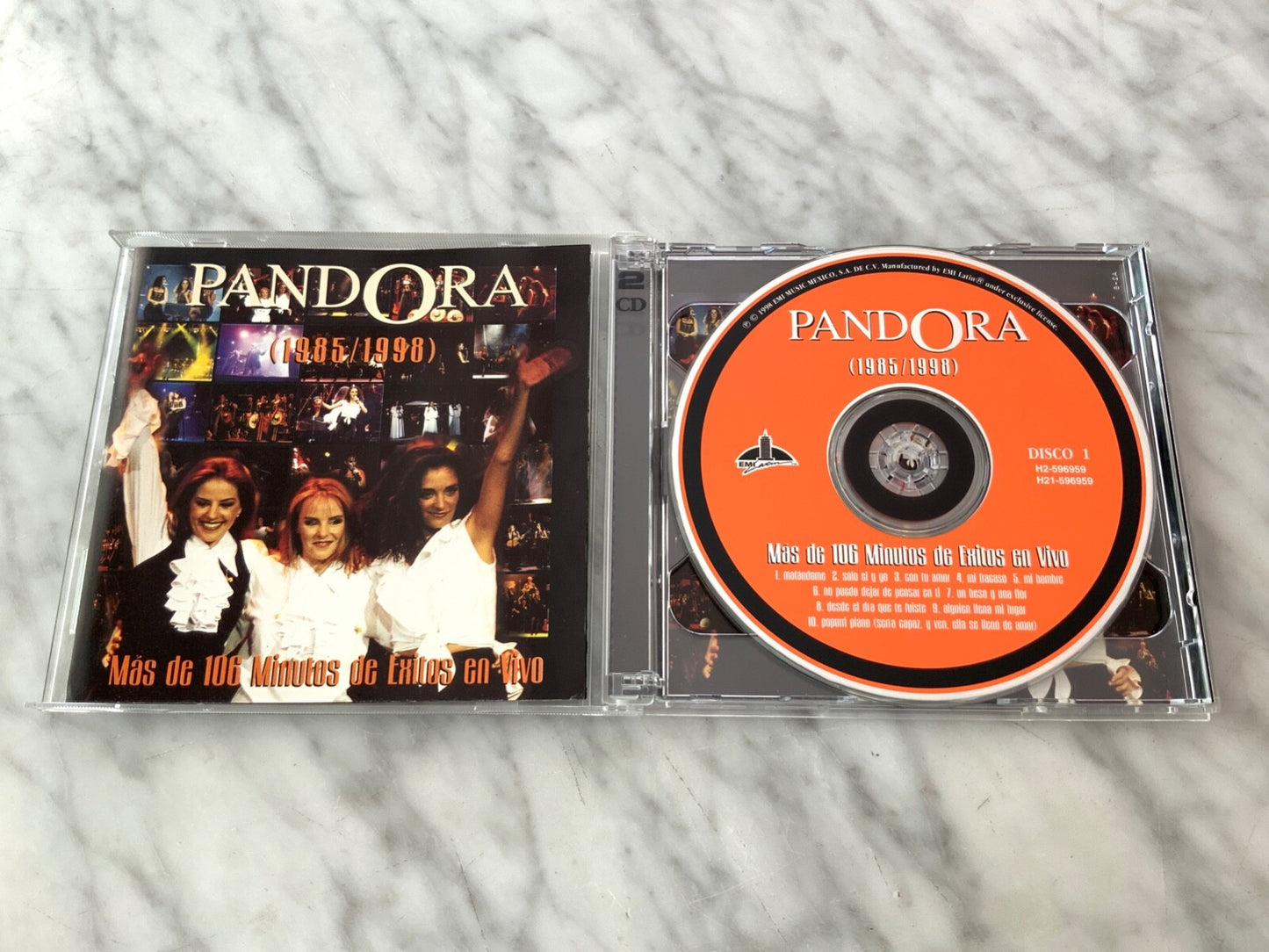 Pandora – 1985 /1998 (1998) [ORIGINAL USA PRESS]