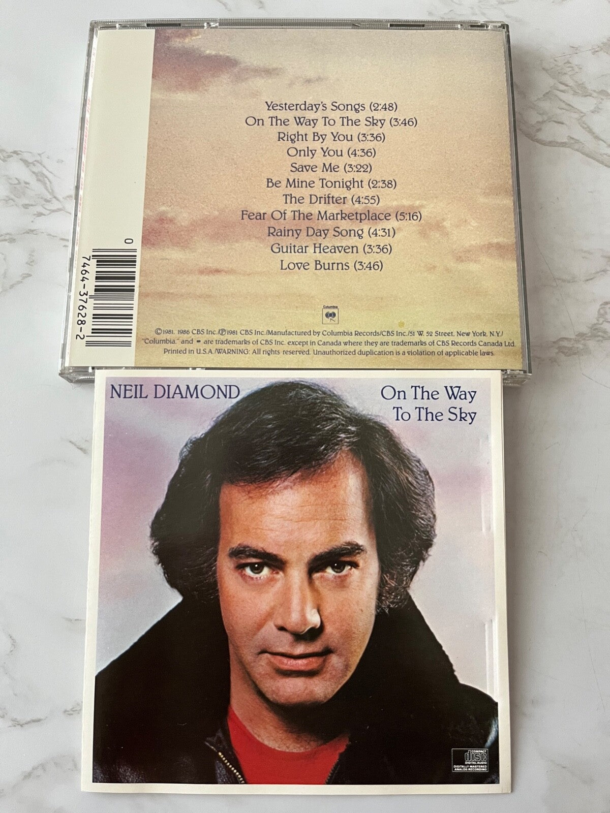 Neil Diamond – On The Way To The Sky (1986) [DADC PRESS]