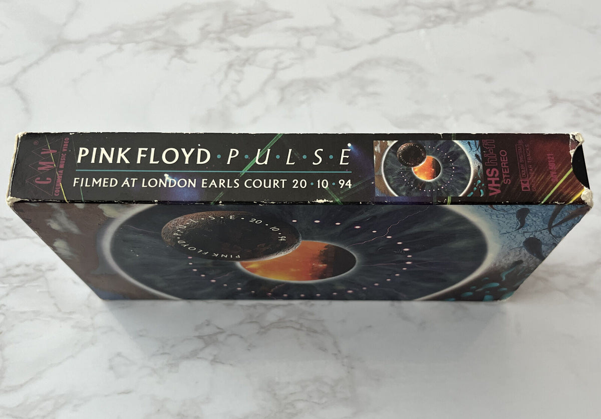 Pink Floyd Pulse Filmed At London Earls Court VHS 1995 David Gilmour (1995)