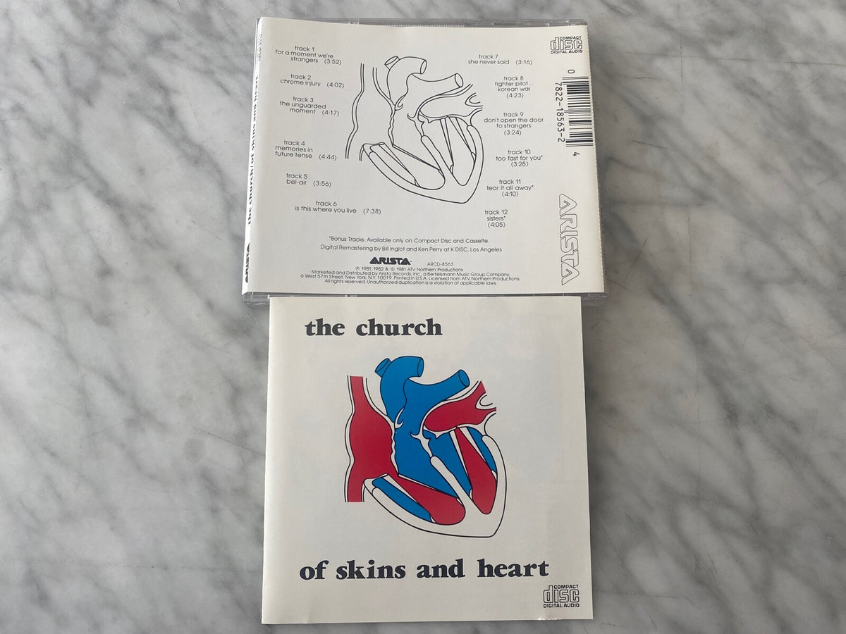 The Church – Of Skins And Heart (1988) [ORIGINAL USA PRESS]