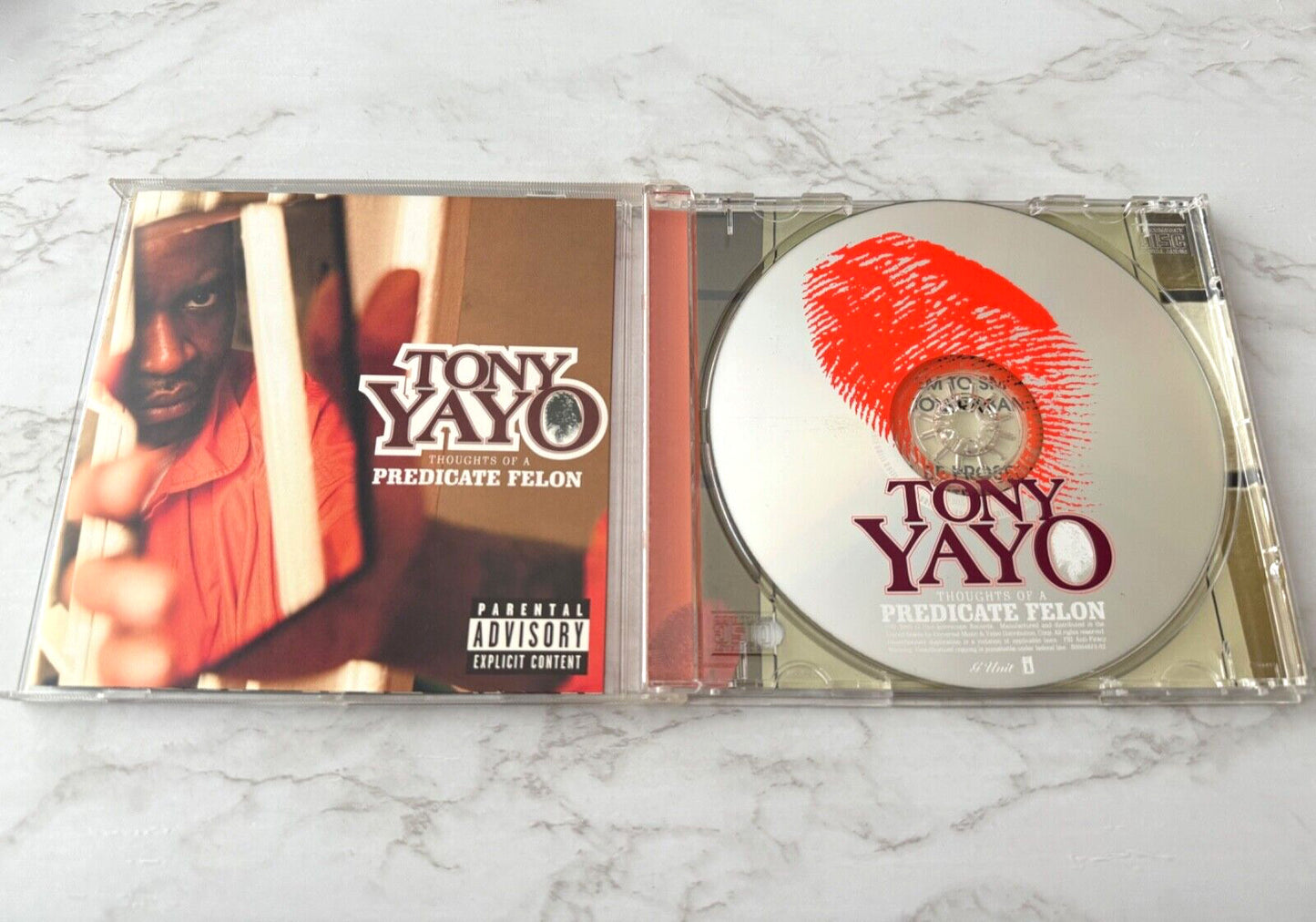 Tony Yayo – Thought Of A Predicate Felon (2006) [ORIGINAL USA PRESS]
