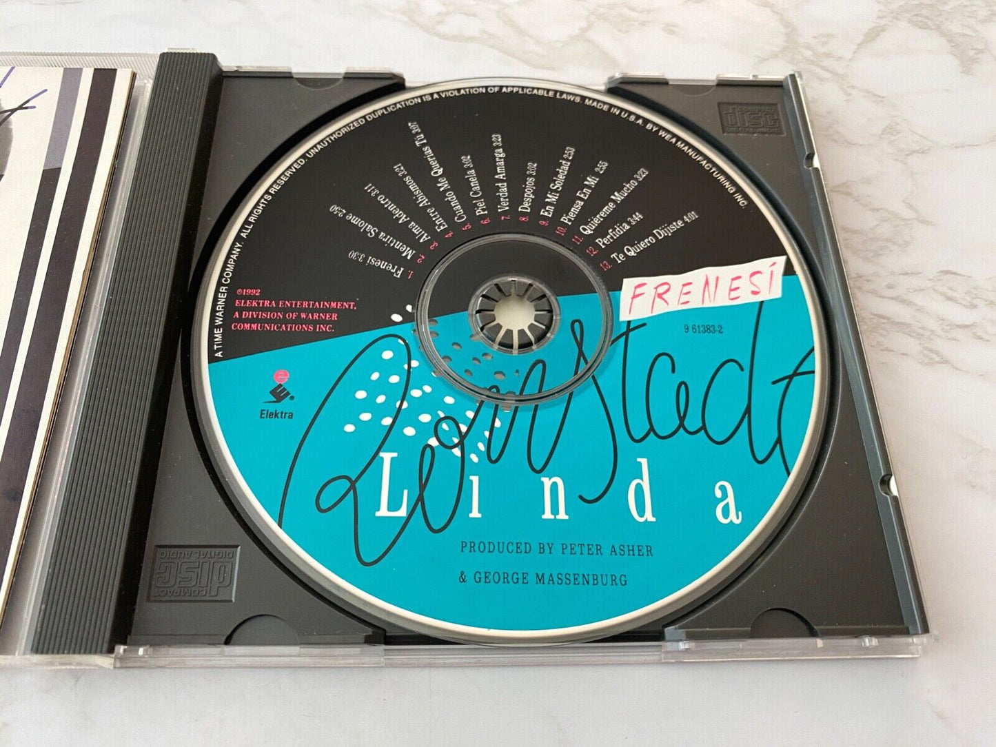 Linda Ronstadt – Frenesi (1992) [ORIGINAL USA PRESS]
