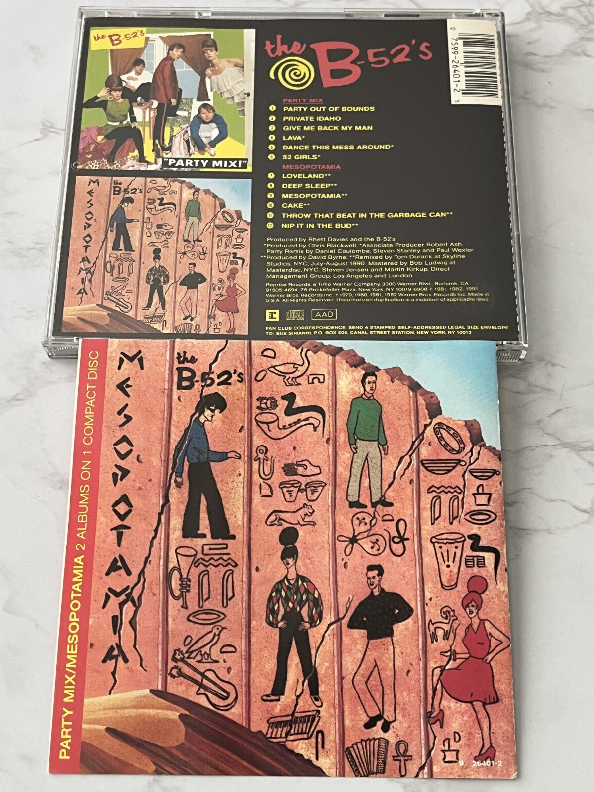 The B-52's – The B-52's Party Mix / Mesopotamia
