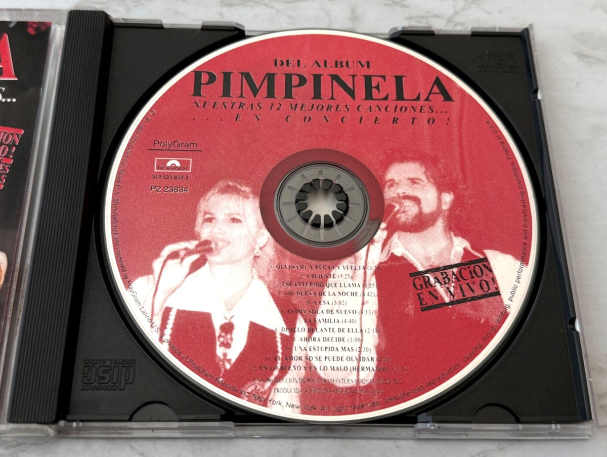 Pimpinela – Nuestras Mejores Canciones En Concierto (1994) [ORIGINAL USA PRESS]