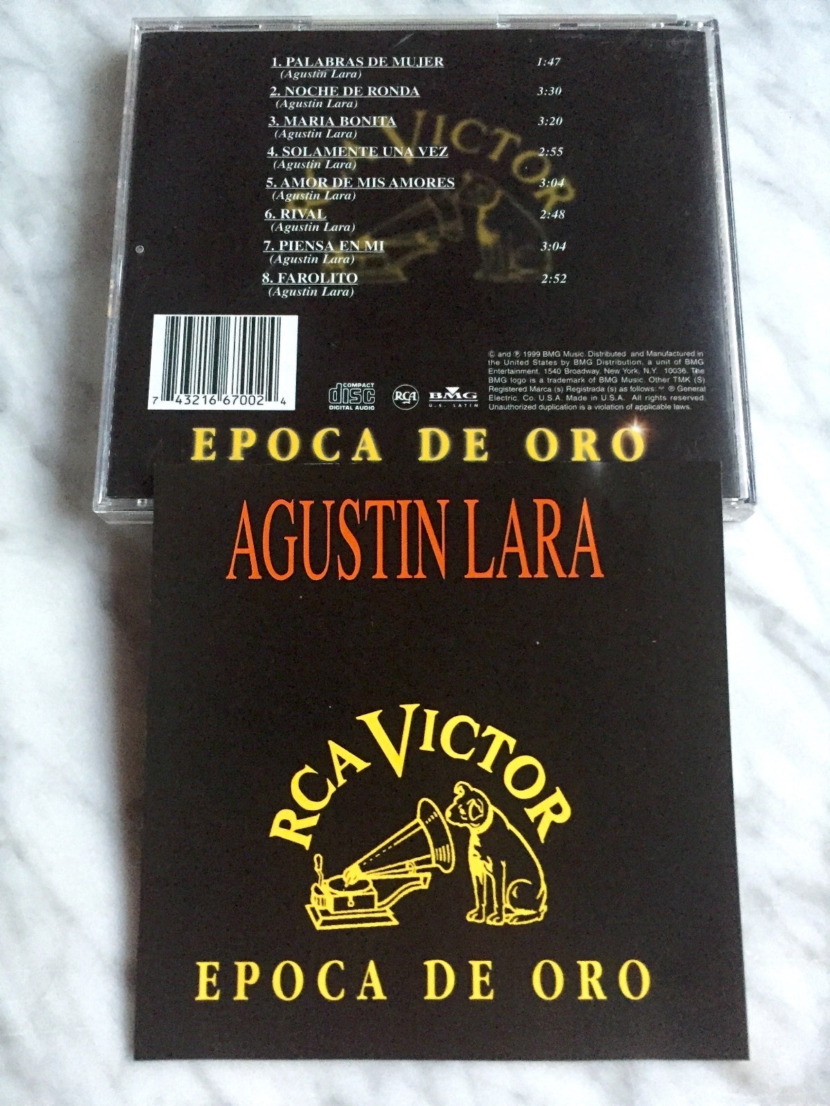 Agustin Lara – Epoca De Oro (1999) [ORIGINAL USA PRESS]