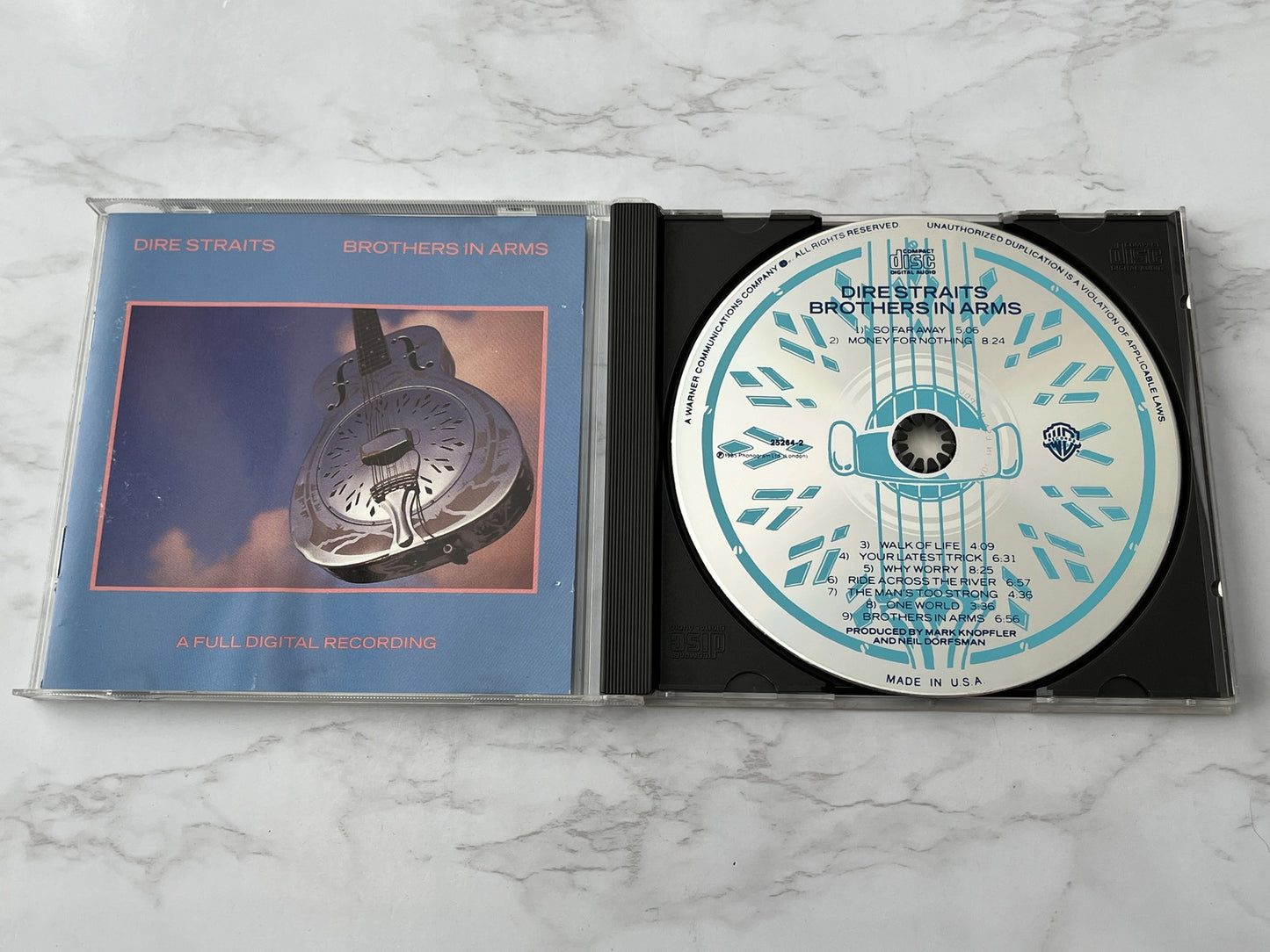 Dire Straits – Brothers In Arms [USA SILVER DISC PDO]