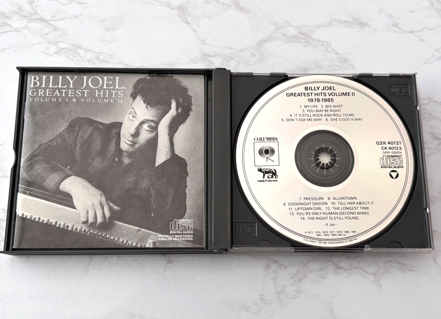 Billy Joel – Greatest Hits Vol. 1 & Vol. 2 [DADC PRESS]