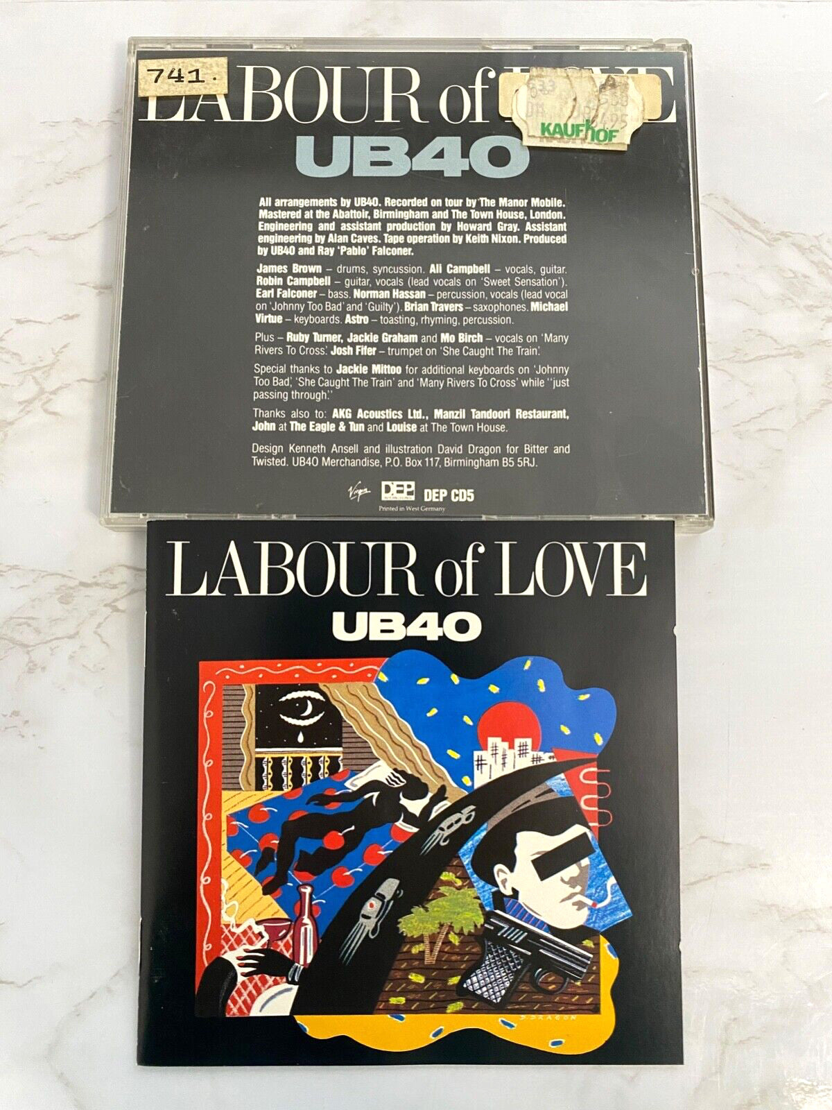 UB40 – Labour Of Love (1984) [W GERMANY TARGET ERA]