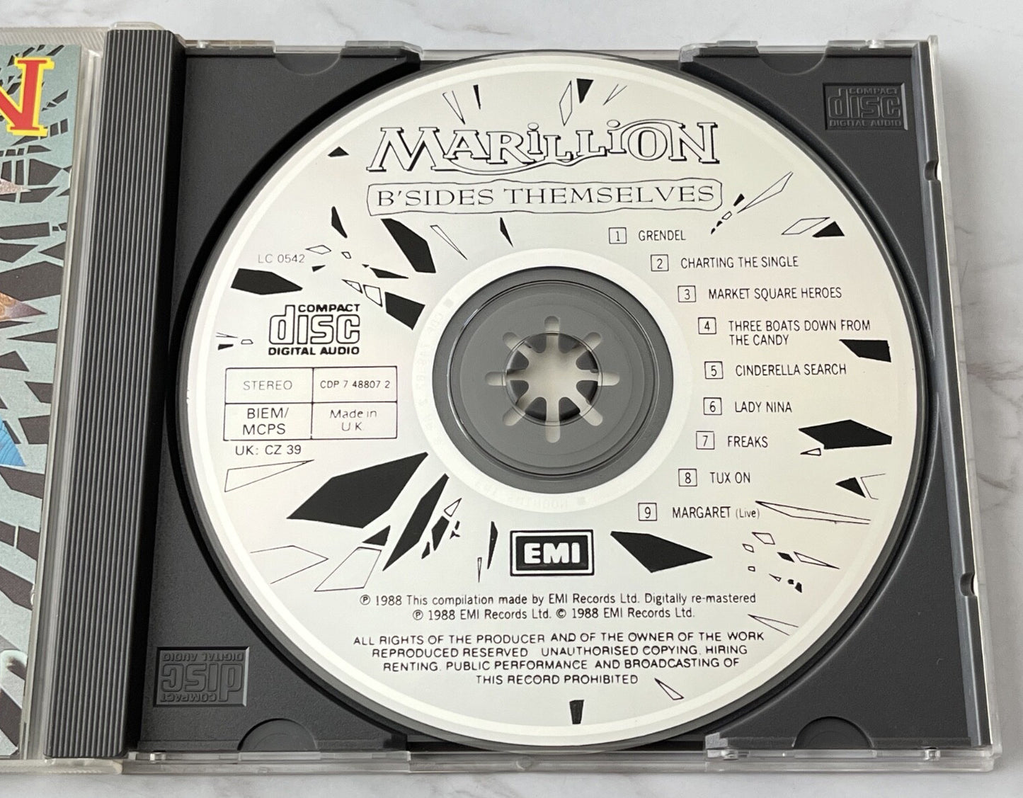 Marillion – B'Sides Themselves [UK PRESS]