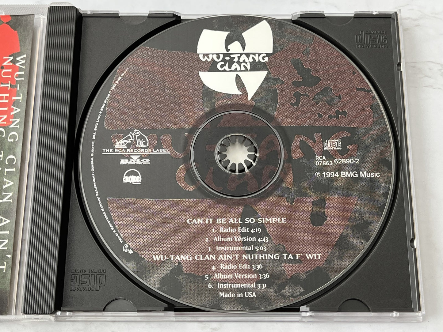 Wu-Tang Clan – Wu-Tang Clan Can It Be All So Simple (Maxi Single) (1994)