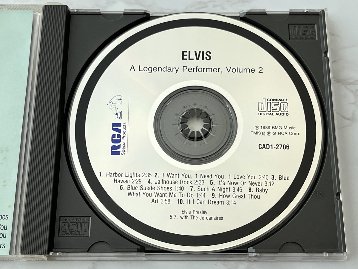 Elvis Presley – A Legendary Performer Vol 2 (1989) [CANADA PRESS]