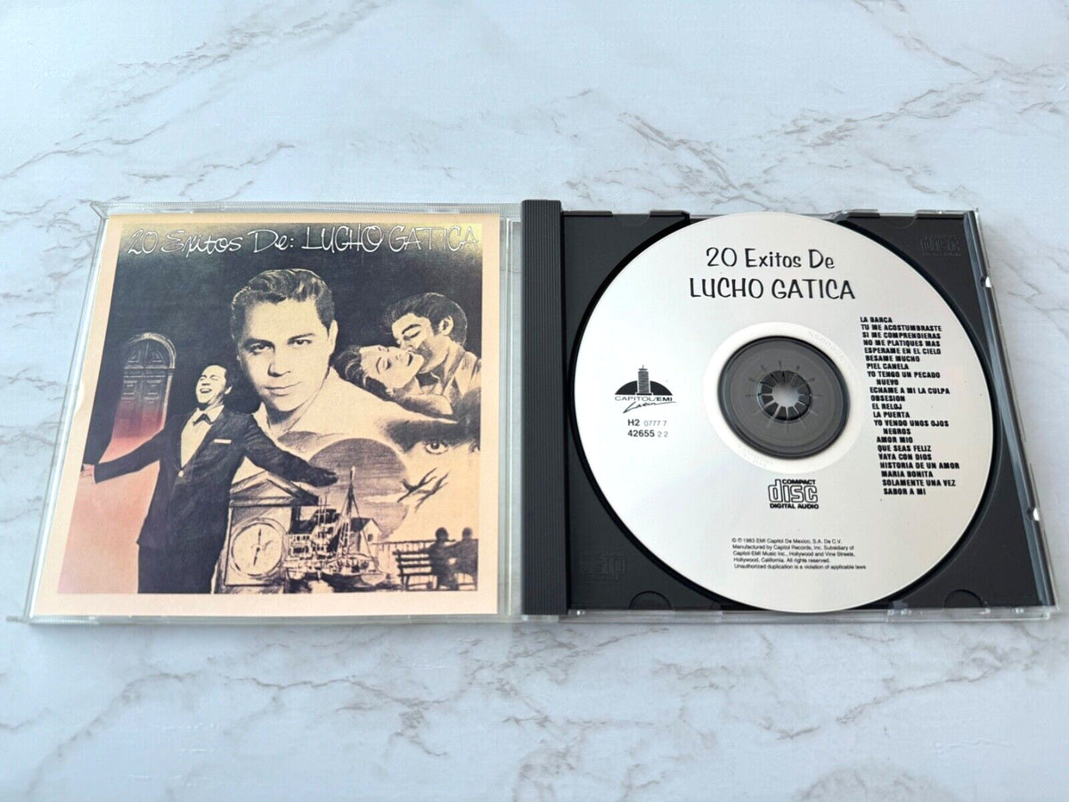 Lucho Gatica – 20 Exitos [ORIGINAL USA PRESS]