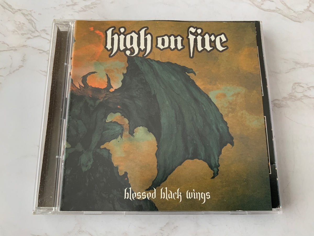 High On Fire – Blessed Black Wings (CD/DVD) (2005) [ORIGINAL USA PRESS]