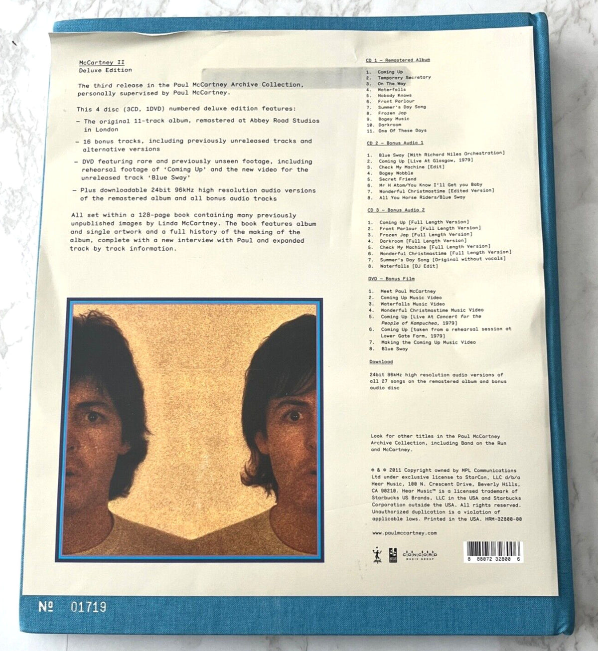 Paul McCartney, Wings – McCartney II (Numbered, Deluxe Edition, CD/DVD) (2011)