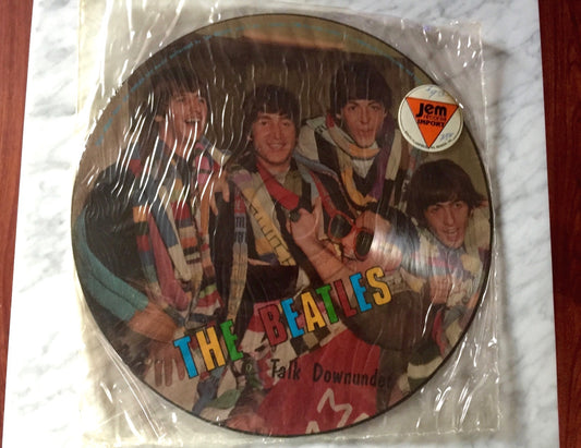 The Beatles Talk down under Picture Disc SEALED 12"LP Interview Lennon Harrison