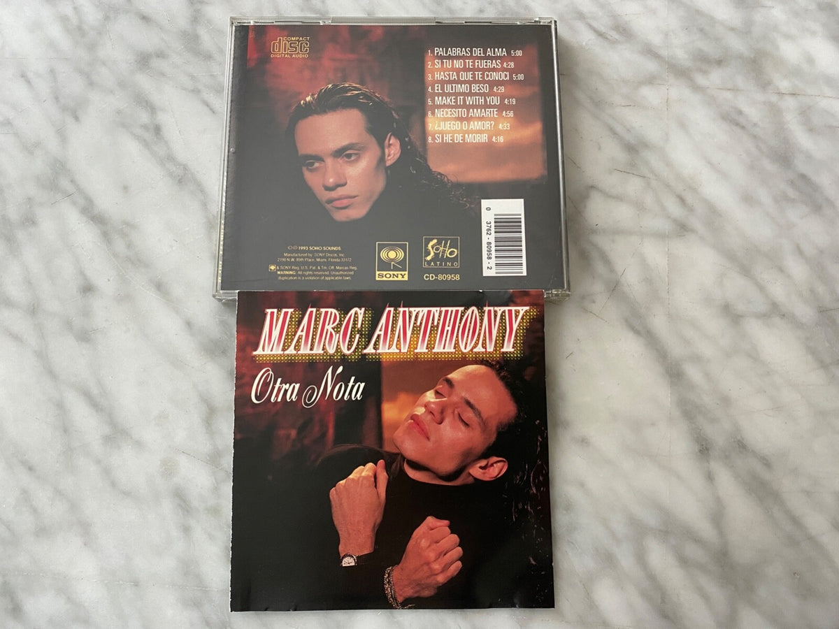 Marc Anthony – Otra Nota (1993) [ORIGINAL USA PRESS]
