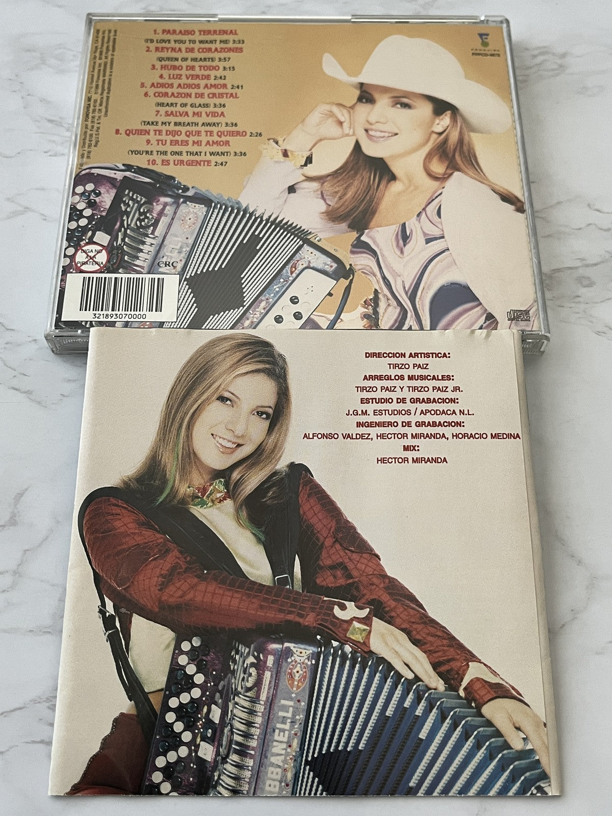 Priscila Y Sus Balas De Plata – Corazon De Cristal (1999) [ORIGINAL USA PRESS]