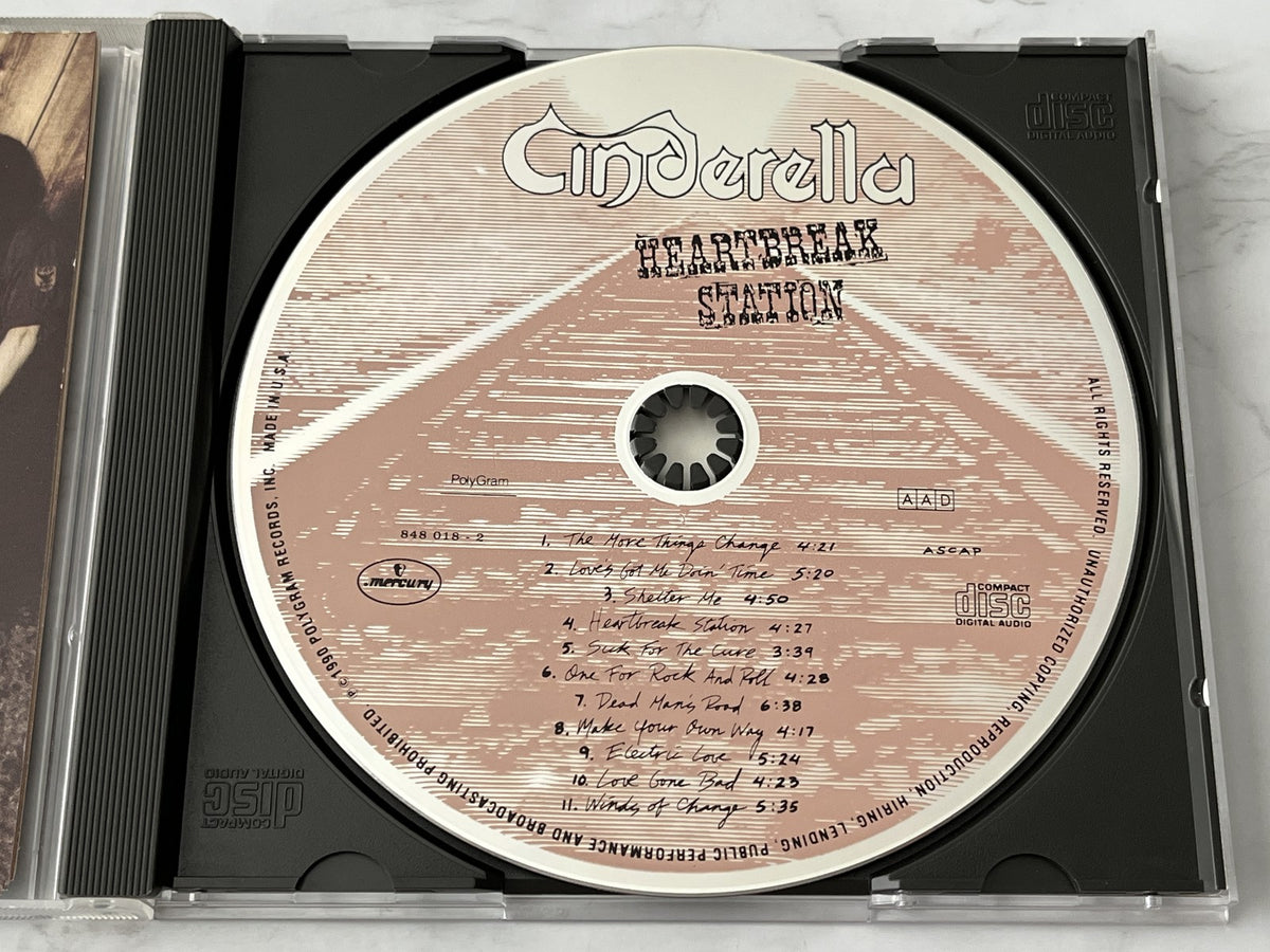 Cinderella – Heartbreak Station (1990) [USA SILVER DISC PDO]