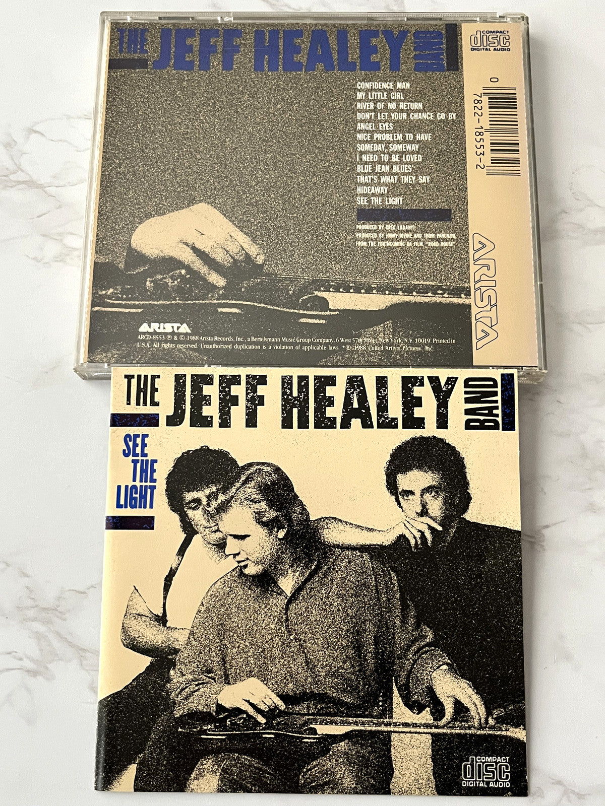 Jeff Healey – Band See The Light (1988) [ORIGINAL USA PRESS]