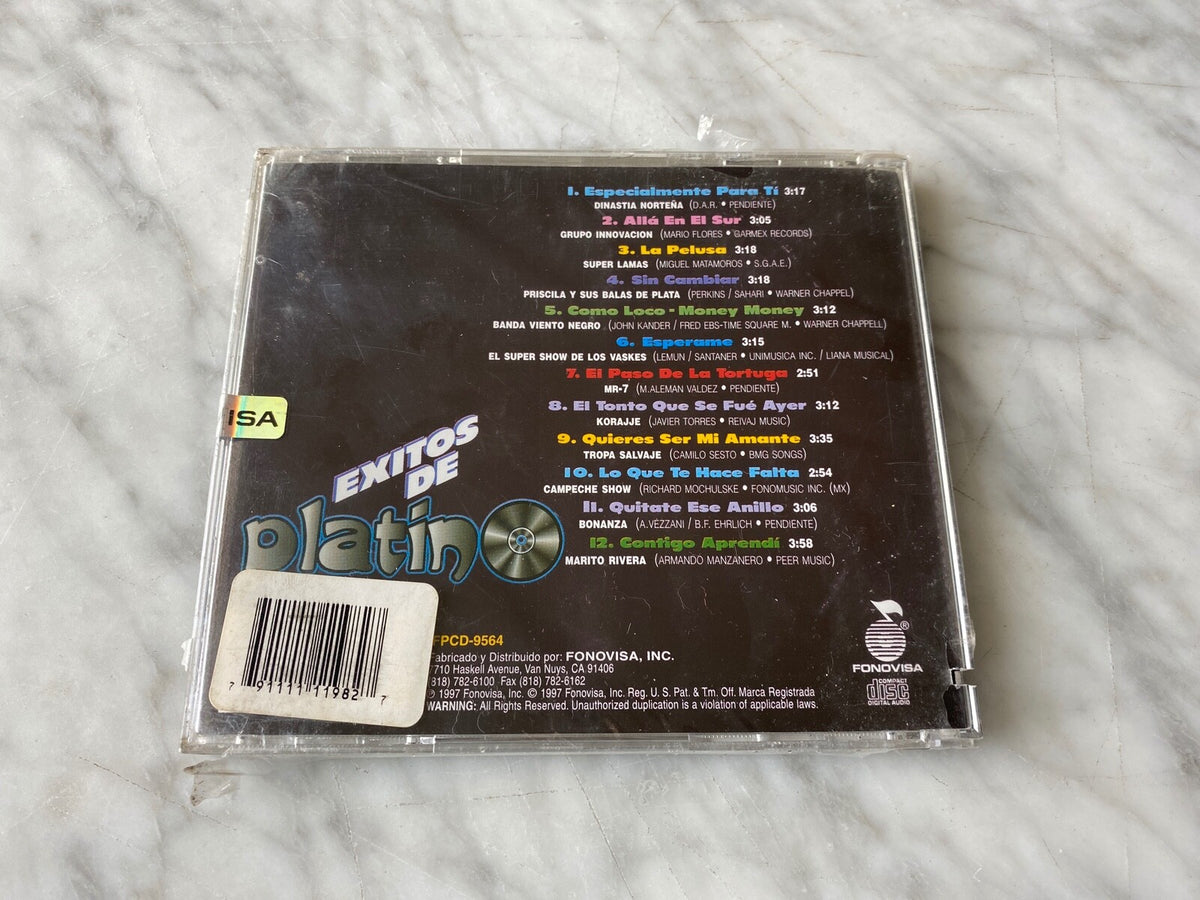 Exitos De Platino (1997) [ORIGINAL USA PRESS]