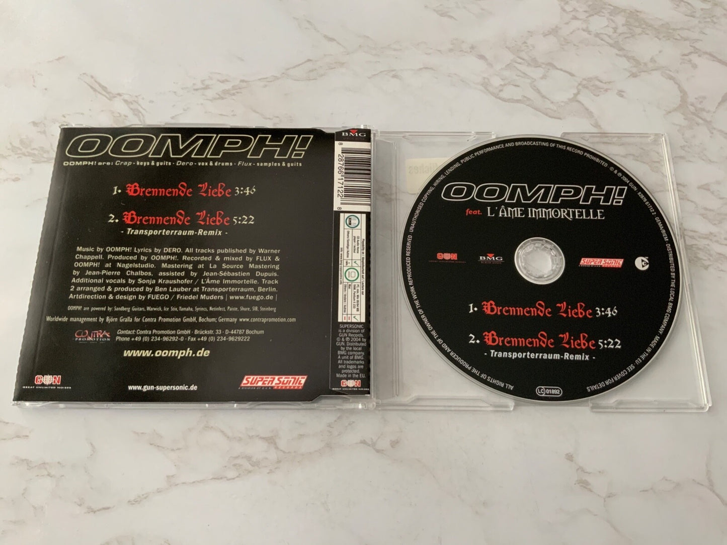 OOMPH! – Brennende Liebe (Promo) (2004) [GERMAN PRESS]