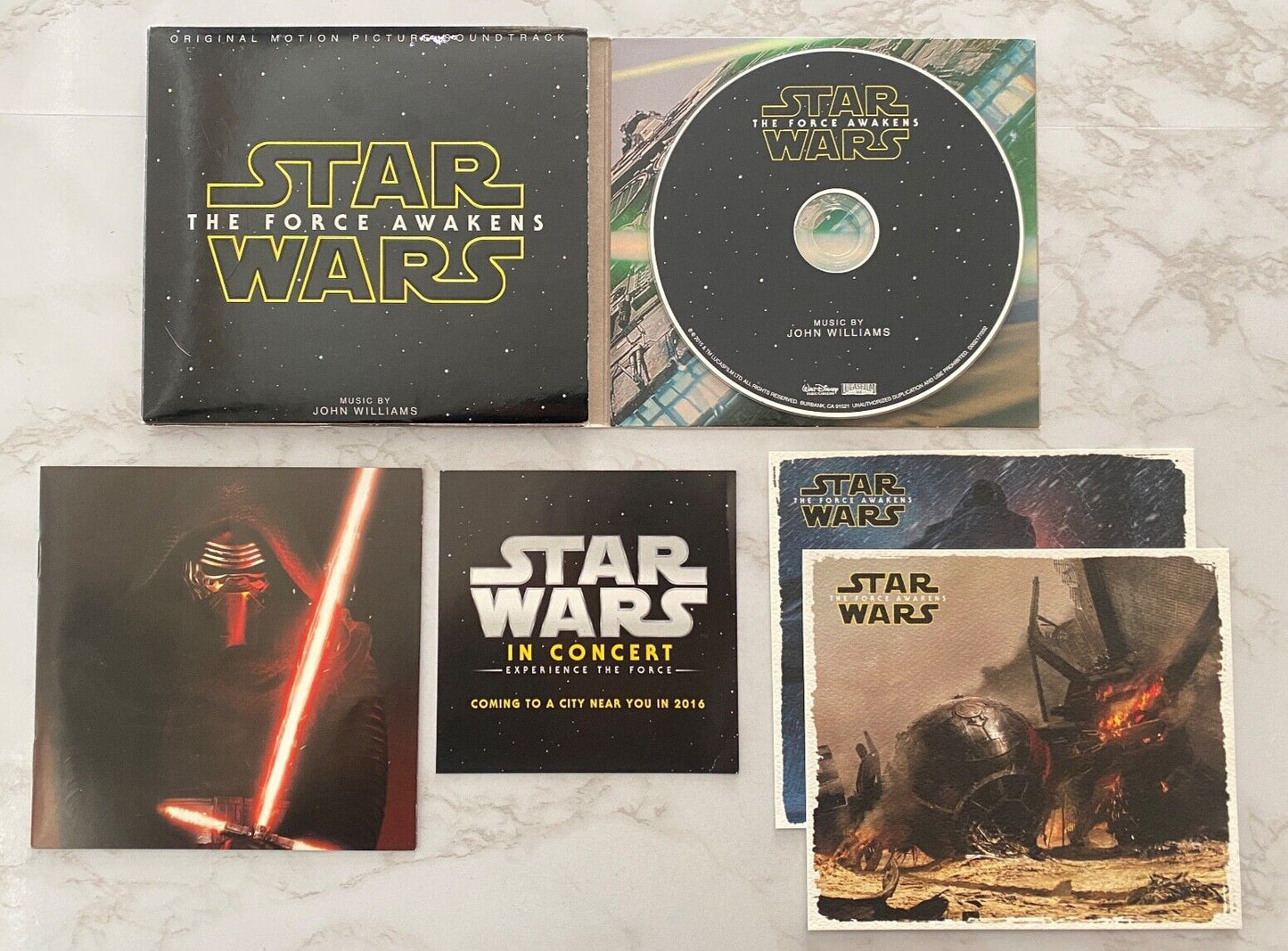 John Williams – Star Wars The Force Awakens Soundtrack (Digipak) (2015)
