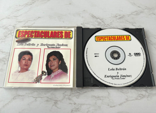 Lola Beltran, Enriqueta Jimenez – Espectaculares De Lola Beltran Y Enriqueta Jimenez (2002)