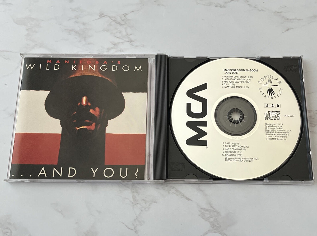 Manitoba's Wild Kingdom – And You? (1990) [ORIGINAL USA PRESS]