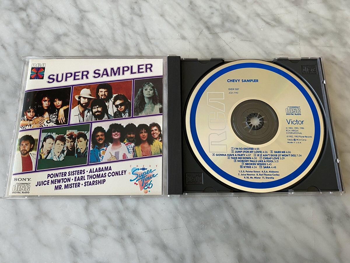 Chevy Super Tour 86' Super Sampler (Promo) (1986) [DADC PRESS]
