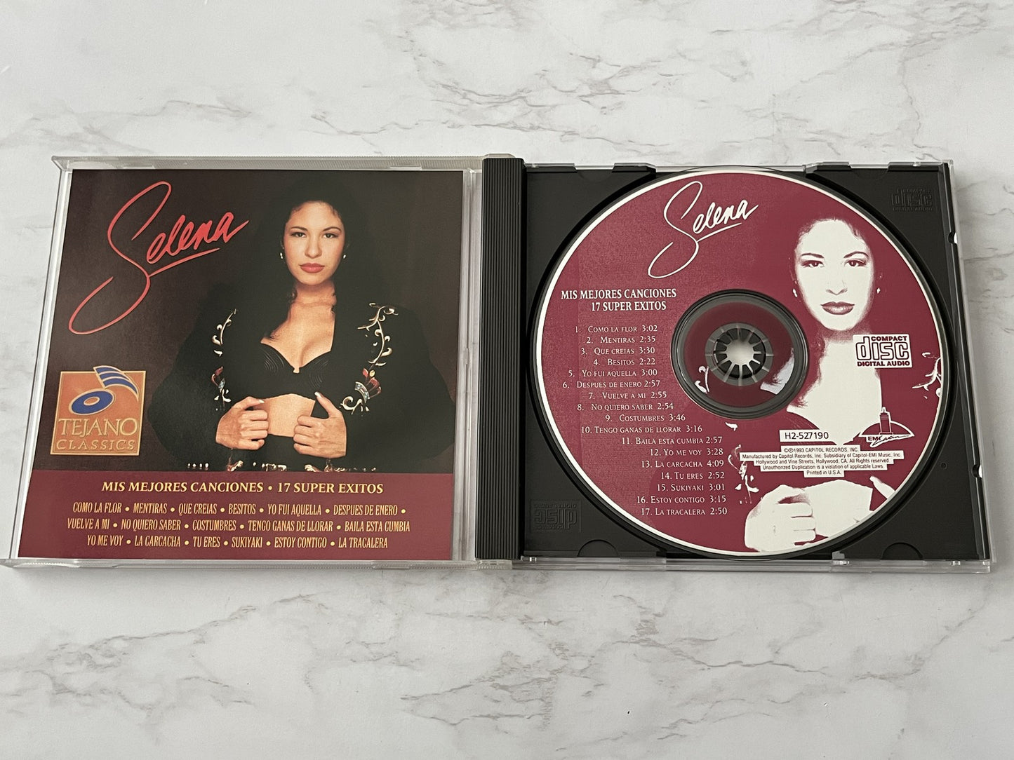 Selena – Mis Mejores Canciones 17 Super Exitos (1993) [ORIGINAL USA PRESS]