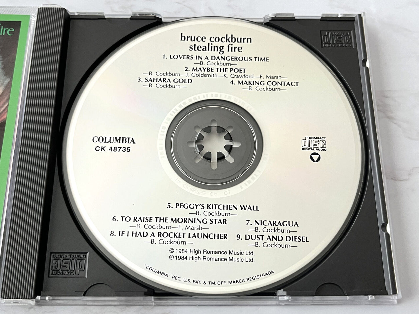 Bruce Cockburn – Stealing Fire [ORIGINAL USA PRESS]