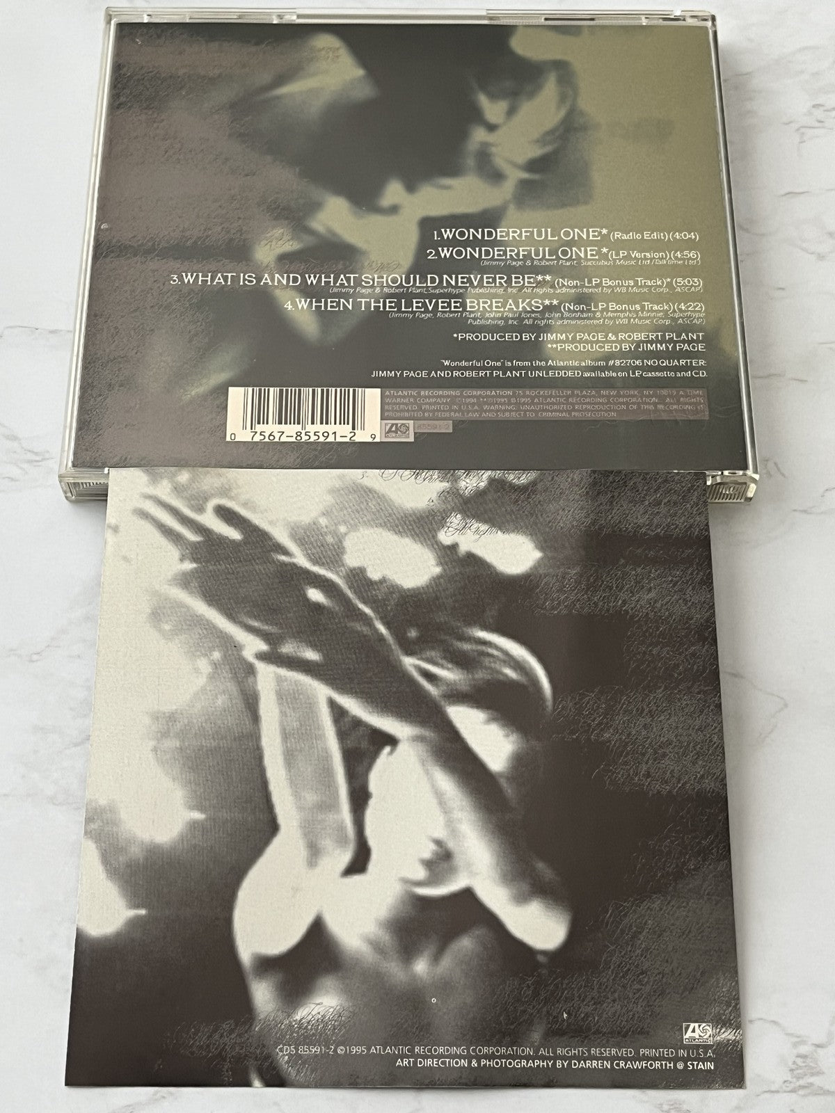 Jimmy Page and Robert Plant – Wonderful One (1995) [ORIGINAL USA PRESS]