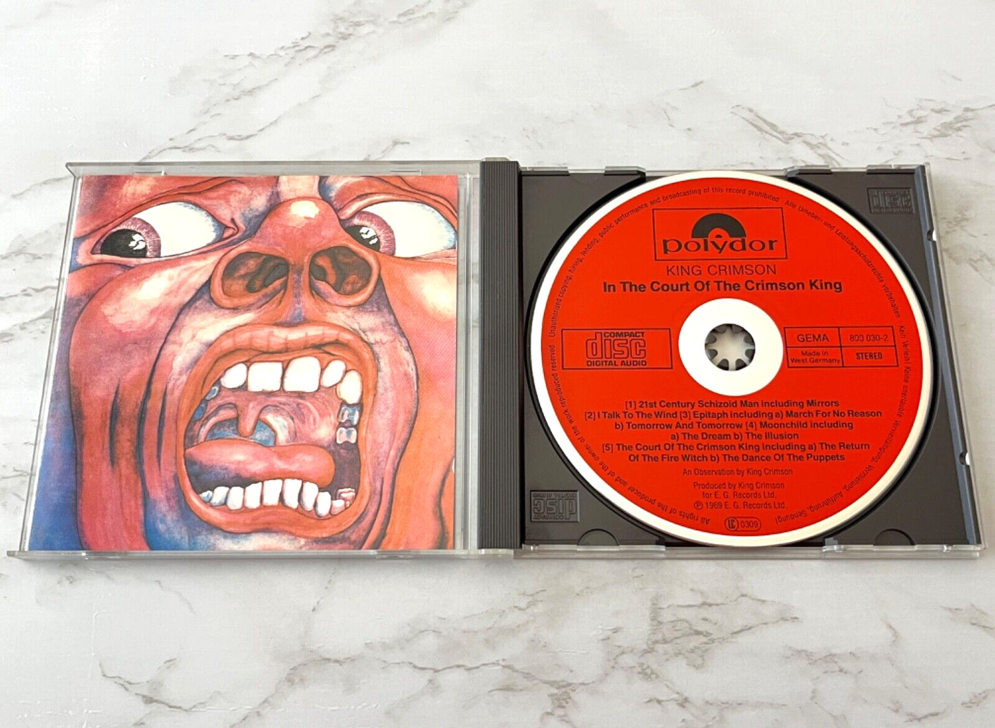 King Crimson – In The Court Of Crimson King (1983) [W GERMANY TARGET ERA]