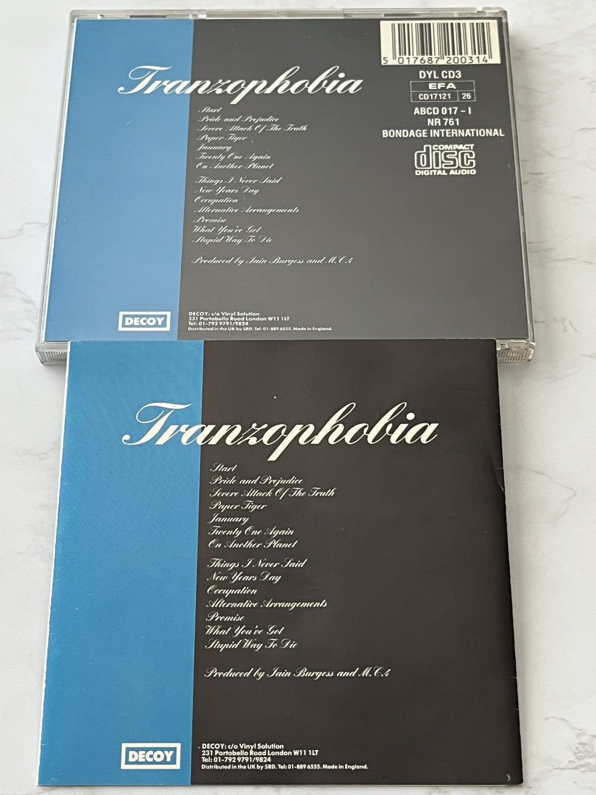 Mega City Four – Tranzophobia (First Pressing) (1989) [UK 1ST PRESS]
