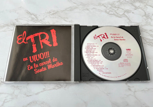 El Tri – En Vivo En La Carcel De Santa Martha (1989) [ORIGINAL USA PRESS]