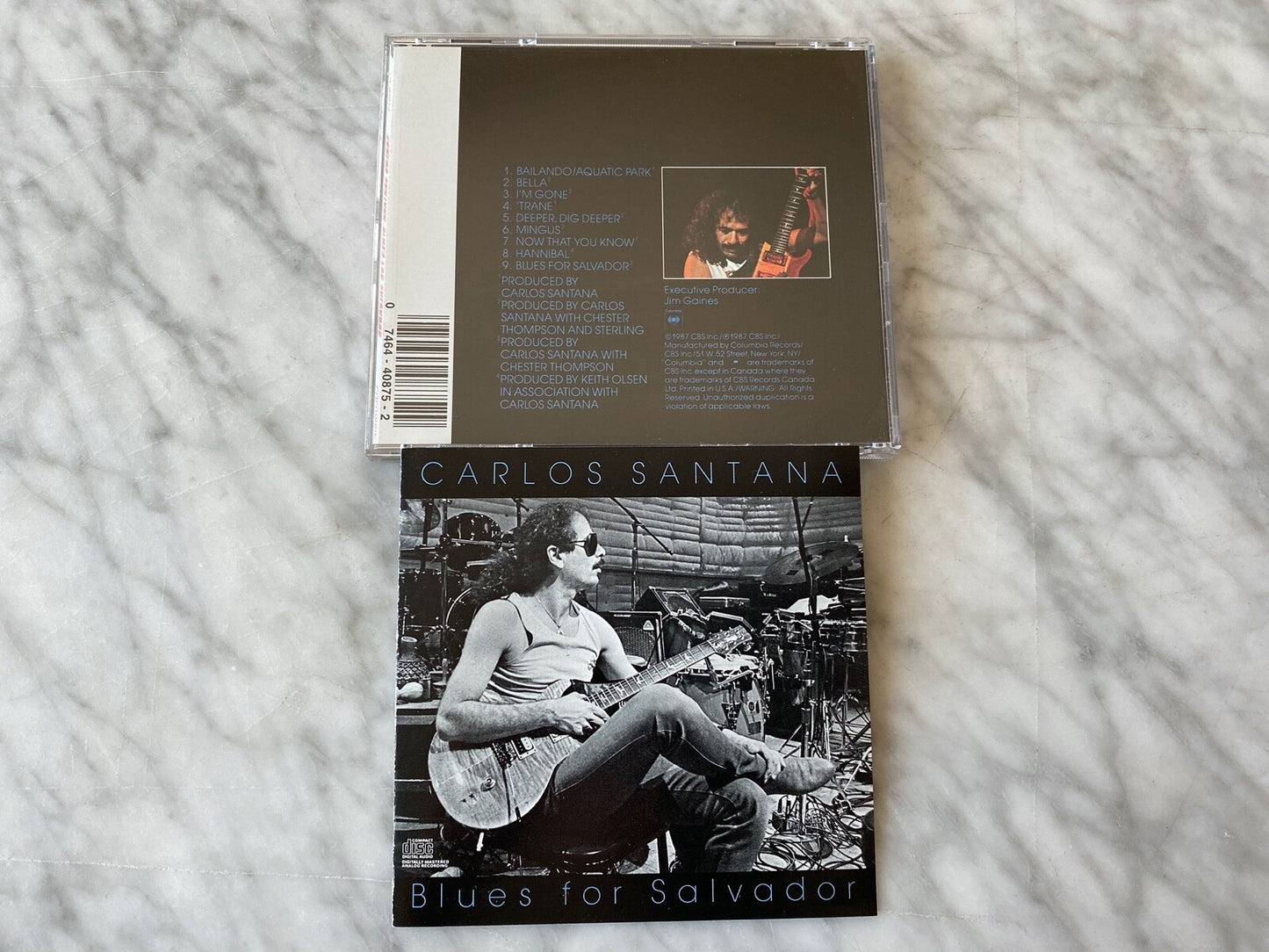 Santana – Carlos Santana Blues For Salvador [DADC PRESS]