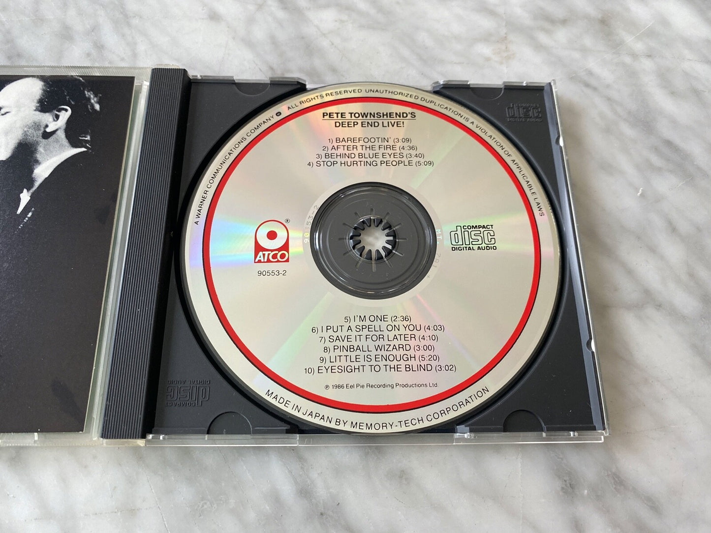 Pete Townshend – Deep End Live [JAPAN TARGET ERA]