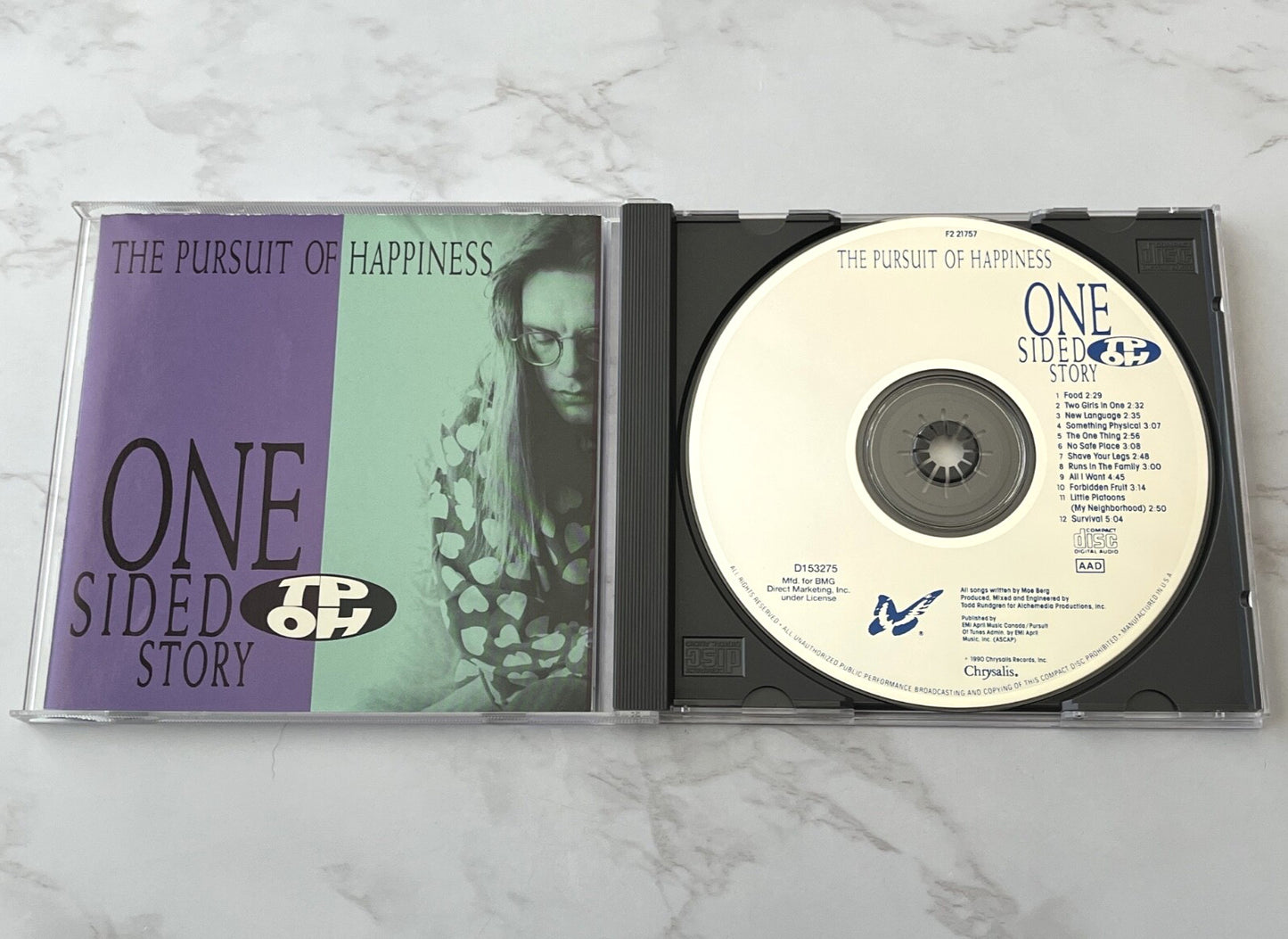 The Pursuit Of Happiness – One Sided Story (1990) [ORIGINAL USA PRESS]