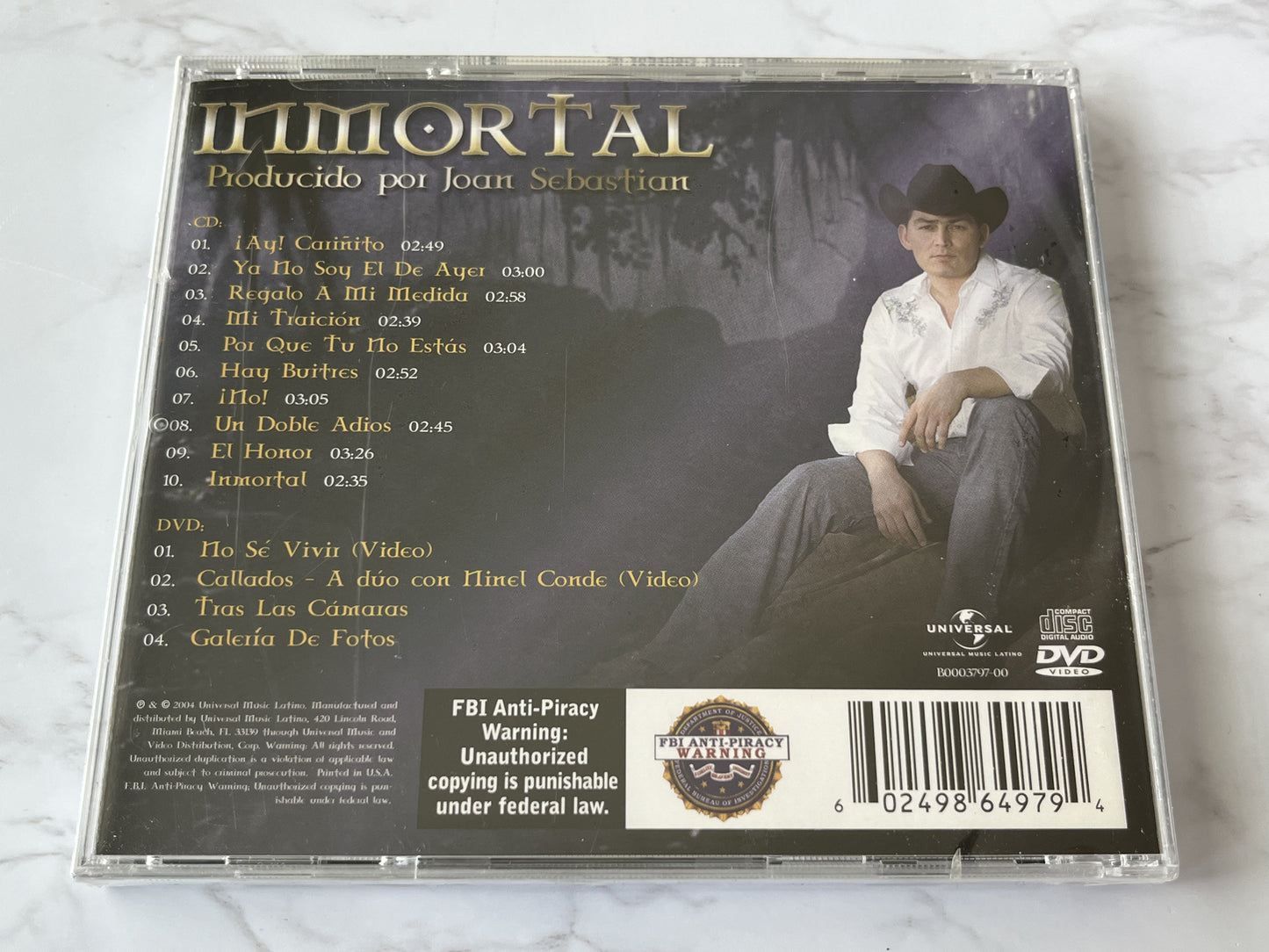 Jose Manuel Figueroa – Inmortal (CD/DVD) (2004)