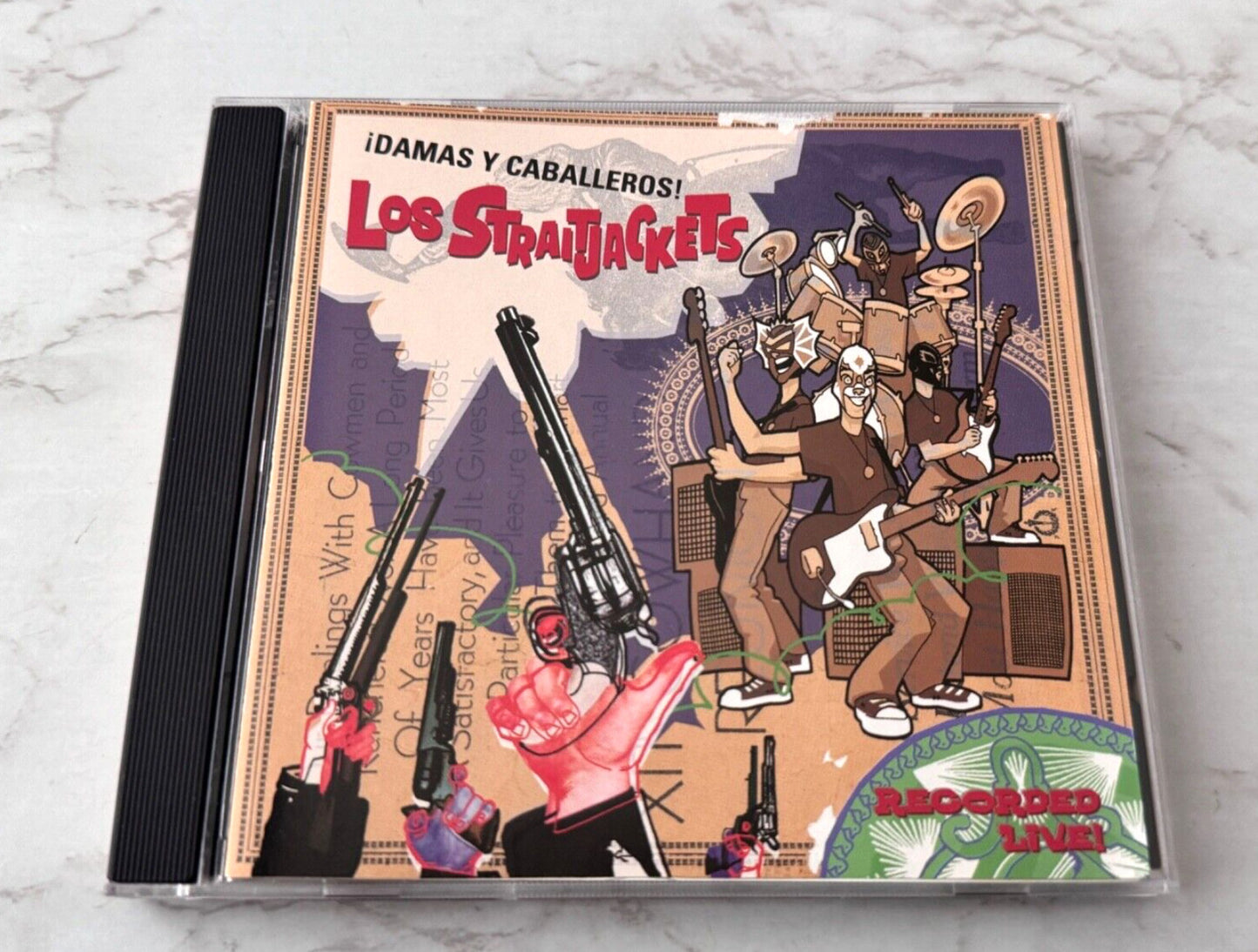 Los Straitjackets – Damas Y Caballeros (2001) [ORIGINAL USA PRESS]