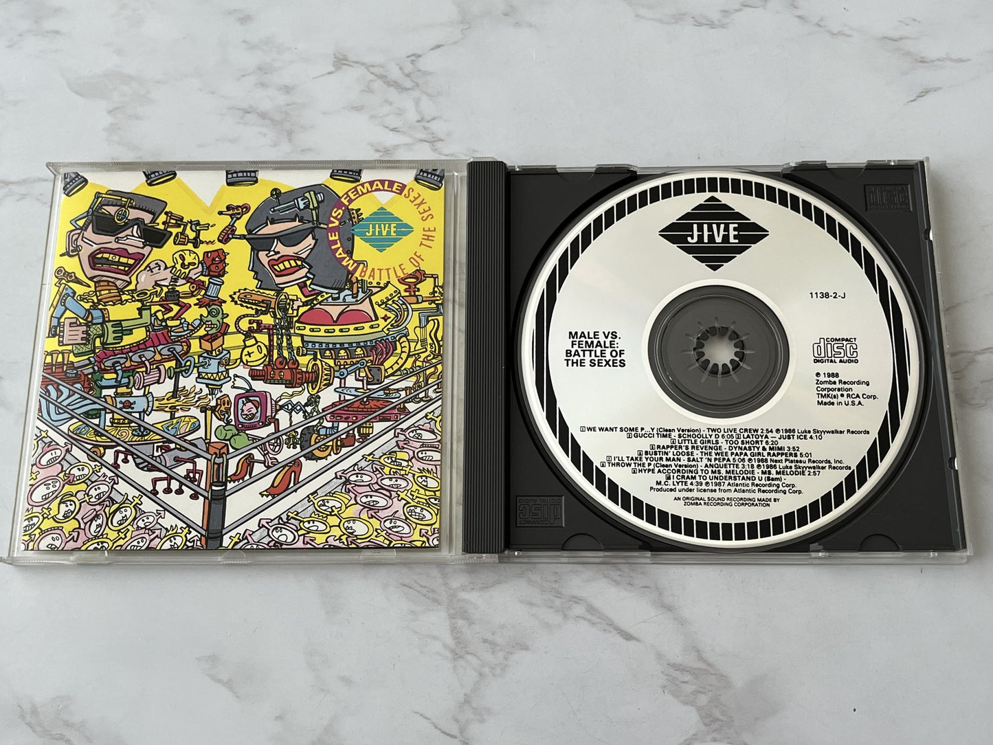 Male vs Female – Battle of the Sexes (1989) [USA DISCTRONICS]