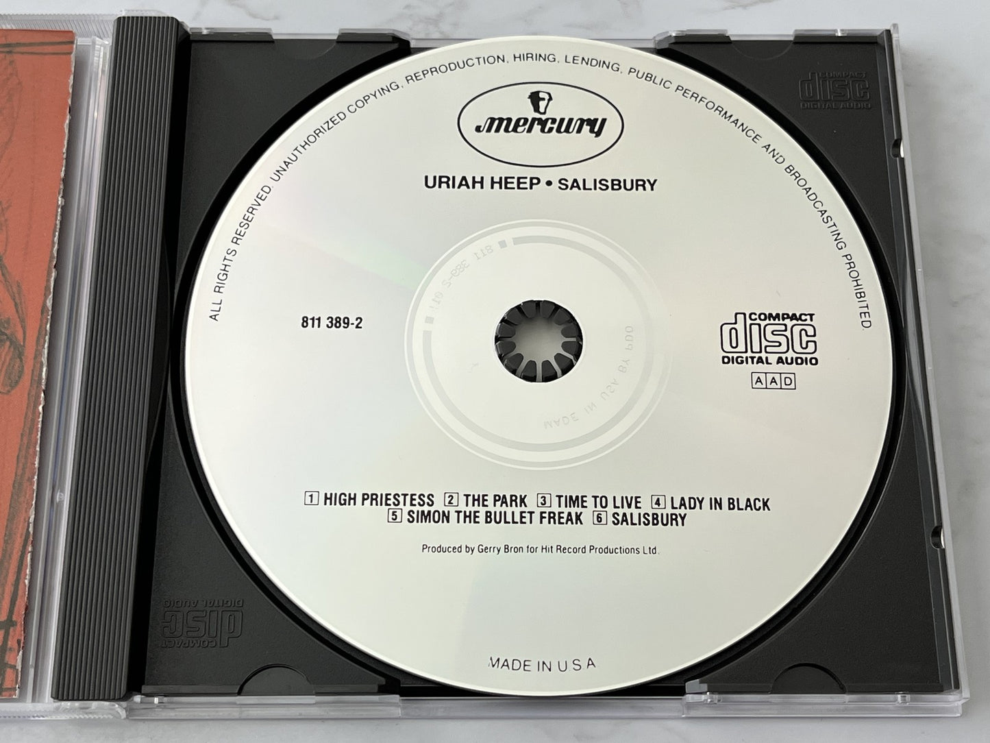 Uriah Heep – Salisbury (1990) [USA SILVER DISC PDO]
