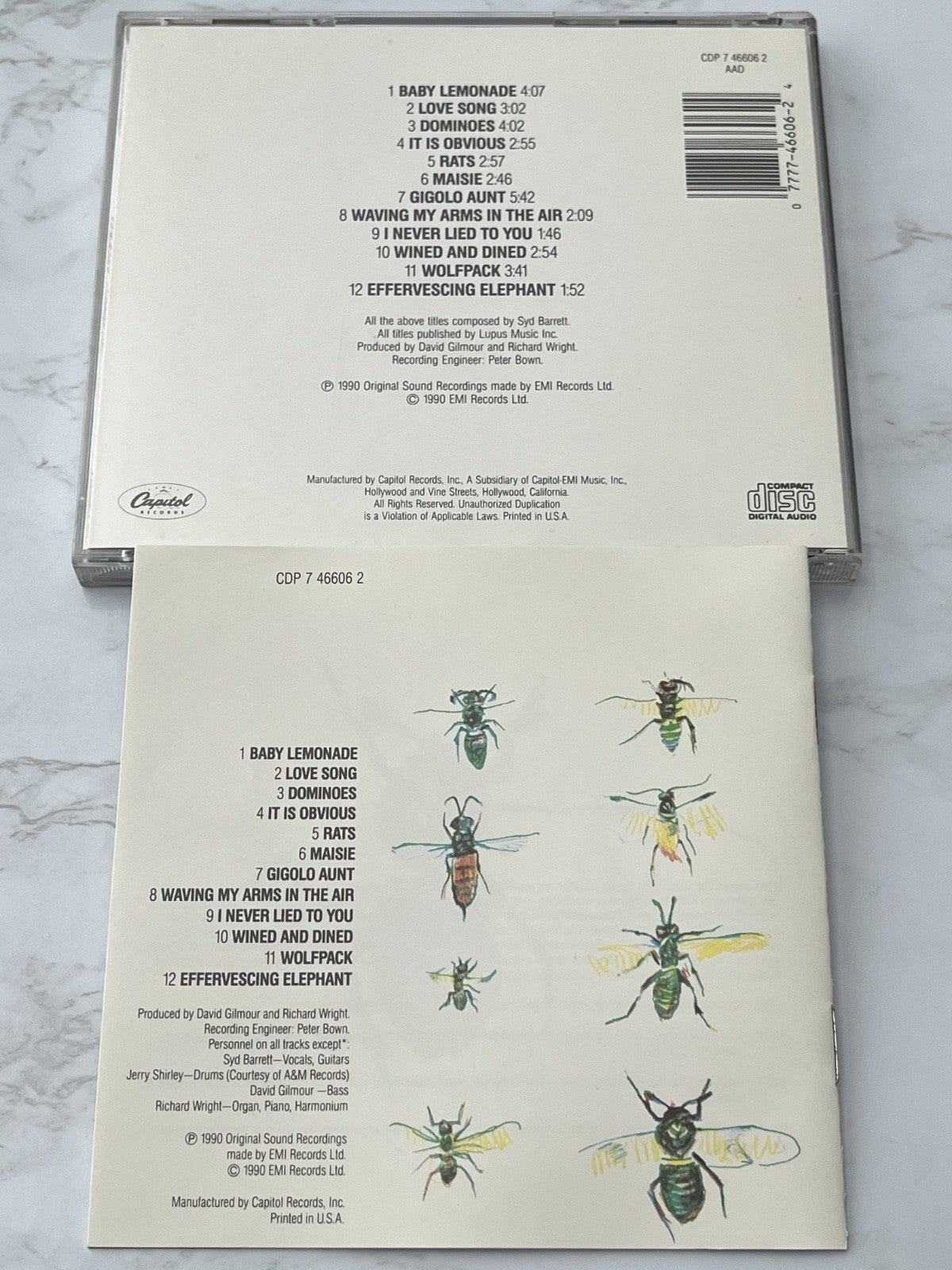Syd Barrett – Barrett (1990) [ORIGINAL USA PRESS]
