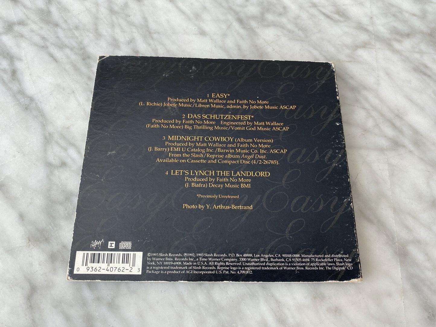 Faith No More – Songs To Make Love To (Maxi Single) (1993) [ORIGINAL USA PRESS]