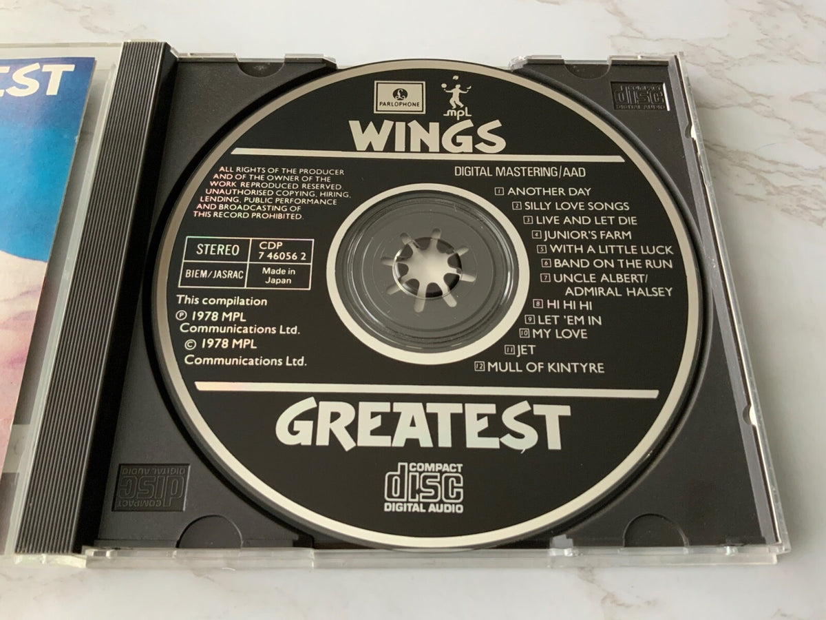 Paul McCartney, Wings – & Wings Greatest [JAPAN TARGET ERA]