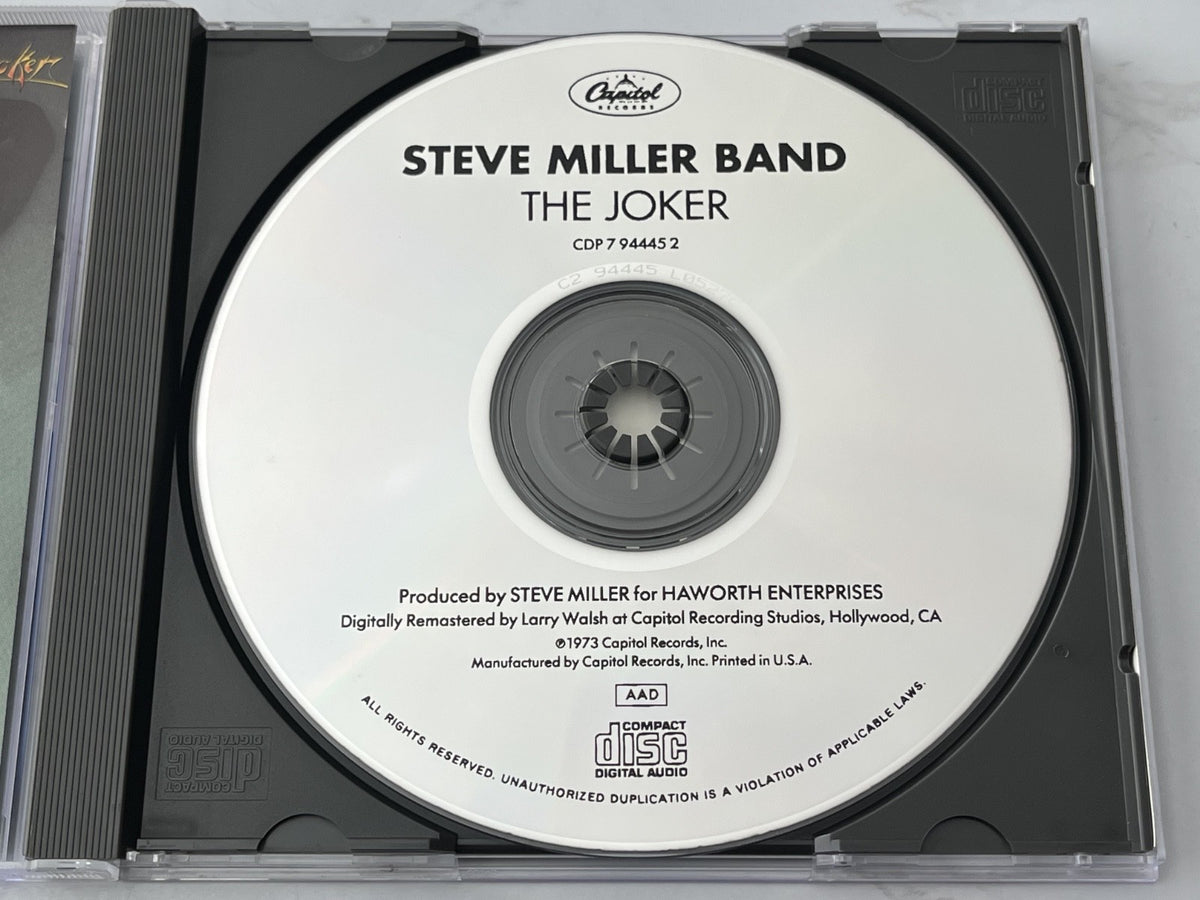 Steve Miller Band – The Joker (1990) [ORIGINAL USA PRESS]
